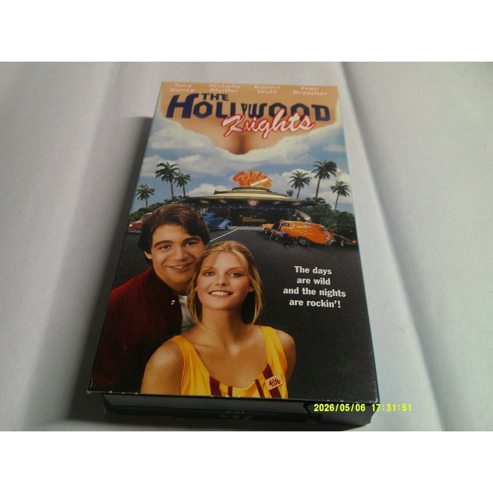 The Hollywood Knights VHS Tony Danza Michelle Pfeiffer Robert Wuhl Fran Drescher